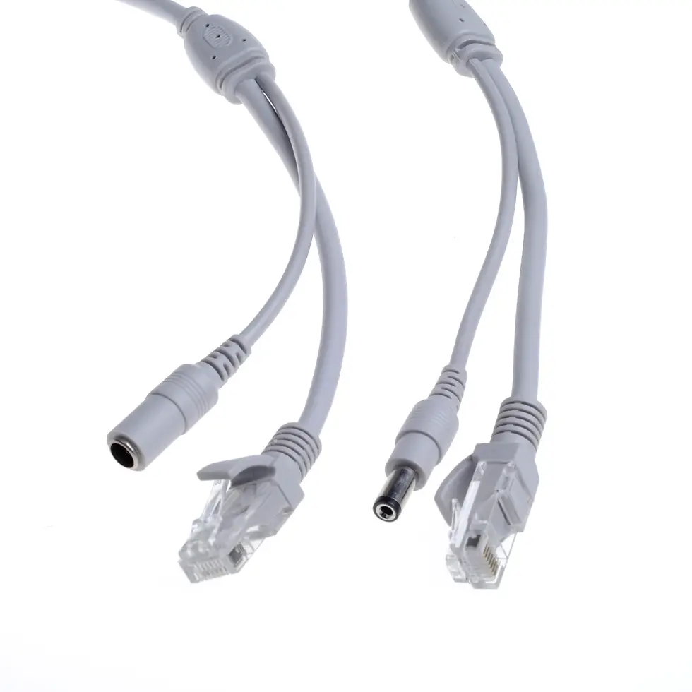 Miniature : choix de câble RJ45 CAT-5e+DC de 5m a 30m