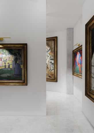 Art Gallery - Secret Speakeasy Entrance / FL1 B18 / Abby