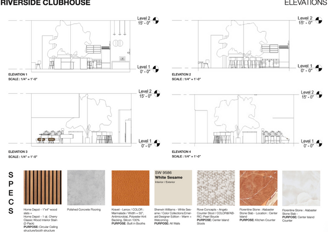 Elevations & Materials