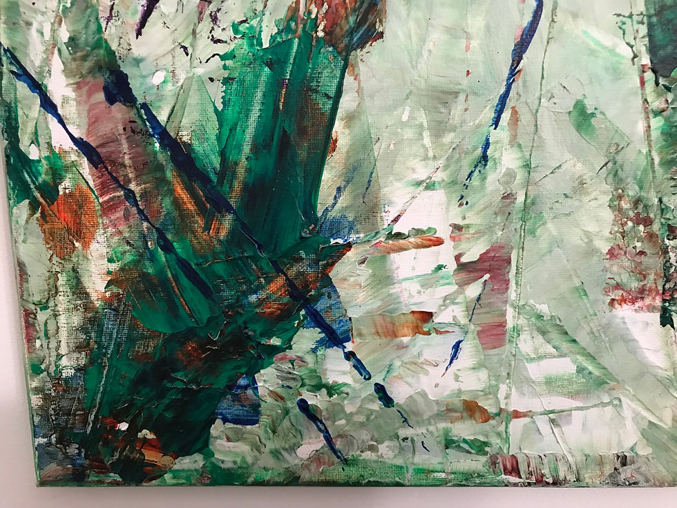 Thumbnail: Contemporary Abstract Acrylic Painting 