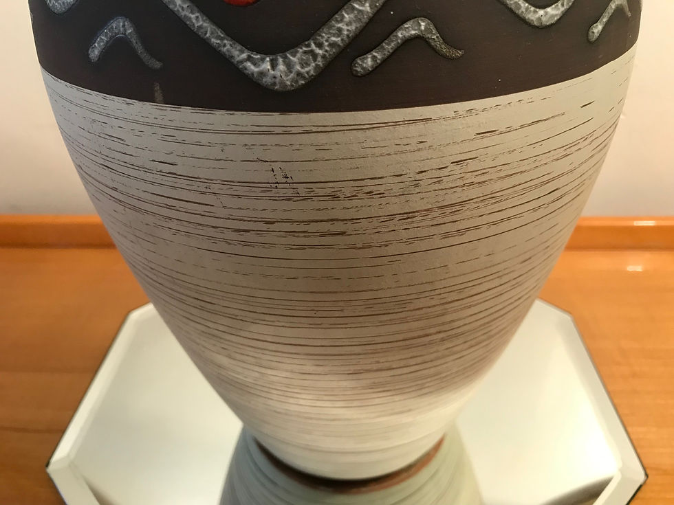 Thumbnail: SOLD - Striking Large West German Pottery Vase