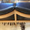 Thumbnail: SOLD - Unsual Mid Century Danish 2 Seater Black Leather With Beach Frame