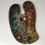 Thumbnail: SOLD - Large Beautiful Mahogony Artist Palette By Rowney - Stamped