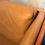 Thumbnail: SOLD - Tan Leather Danish Sofa By Skalma With Beech Wood Side