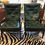 Thumbnail: SOLD - Pair Of High Back Parker Knoll Stained Beech and Green Leather Armchairs
