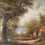 Thumbnail: SOLD- Framed Country Landscape Oil Painting On Canvas Signed 1940