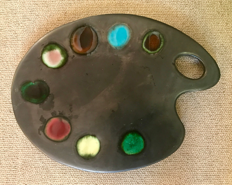 Thumbnail: Vallauris Pottery Palette