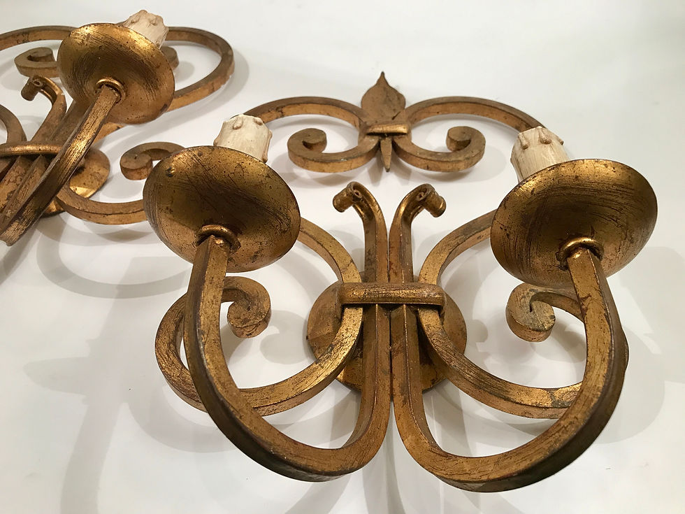 Thumbnail: Gilded Wrought Iron