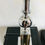 Thumbnail: Chrome, Polished Aluminium and Brass Table Lamp