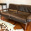 Thumbnail: Pieff Gamma Two-Seat Sofa in Brown Leather