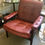 Thumbnail: Swedish Red Leather Armchairs