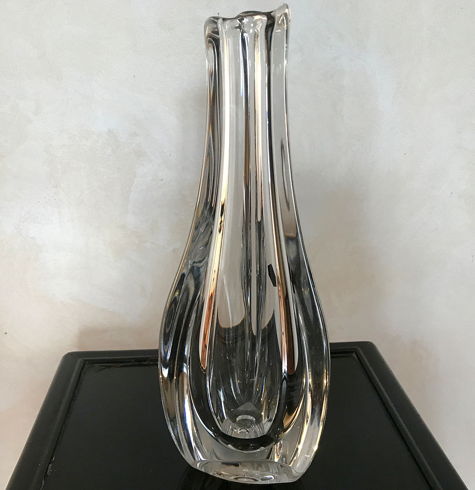 Thumbnail: Saint Louis Crystal Flower Vase