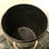 Thumbnail: SOLD - Leather Drum Waste Paper Basket