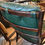 Thumbnail: SOLD - Pair Of High Back Parker Knoll Stained Beech and Green Leather Armchairs