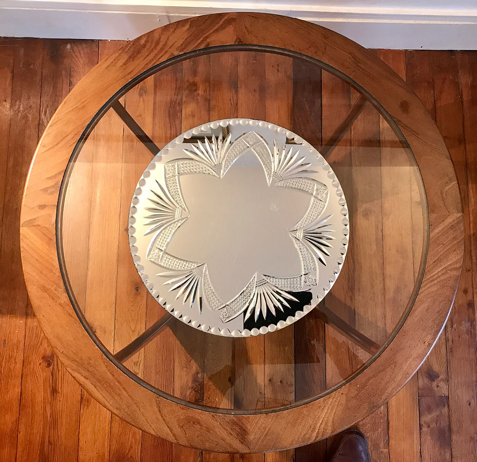 Thumbnail: Round Cut Table Mirror