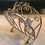 Thumbnail: SOLD - Gilded Wrought Iron Magazine Rack