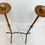 Thumbnail: Pair of Wrought Iron Church Floor Candlesticks
