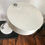 Thumbnail: Chrome and White Enamel Desk Light