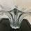 Thumbnail: Flower-Shaped Vannes Crystal Vase.