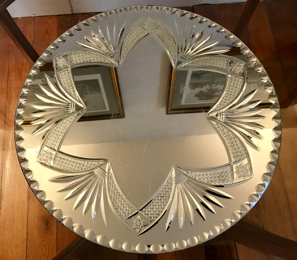 Thumbnail: Round Cut Table Mirror