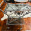 Thumbnail: Auto-Folding Trolley in Chrome & Grey Glass