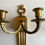 Thumbnail: Art Deco Solid Brass(or maybe Bronze?) Wall Brackets
