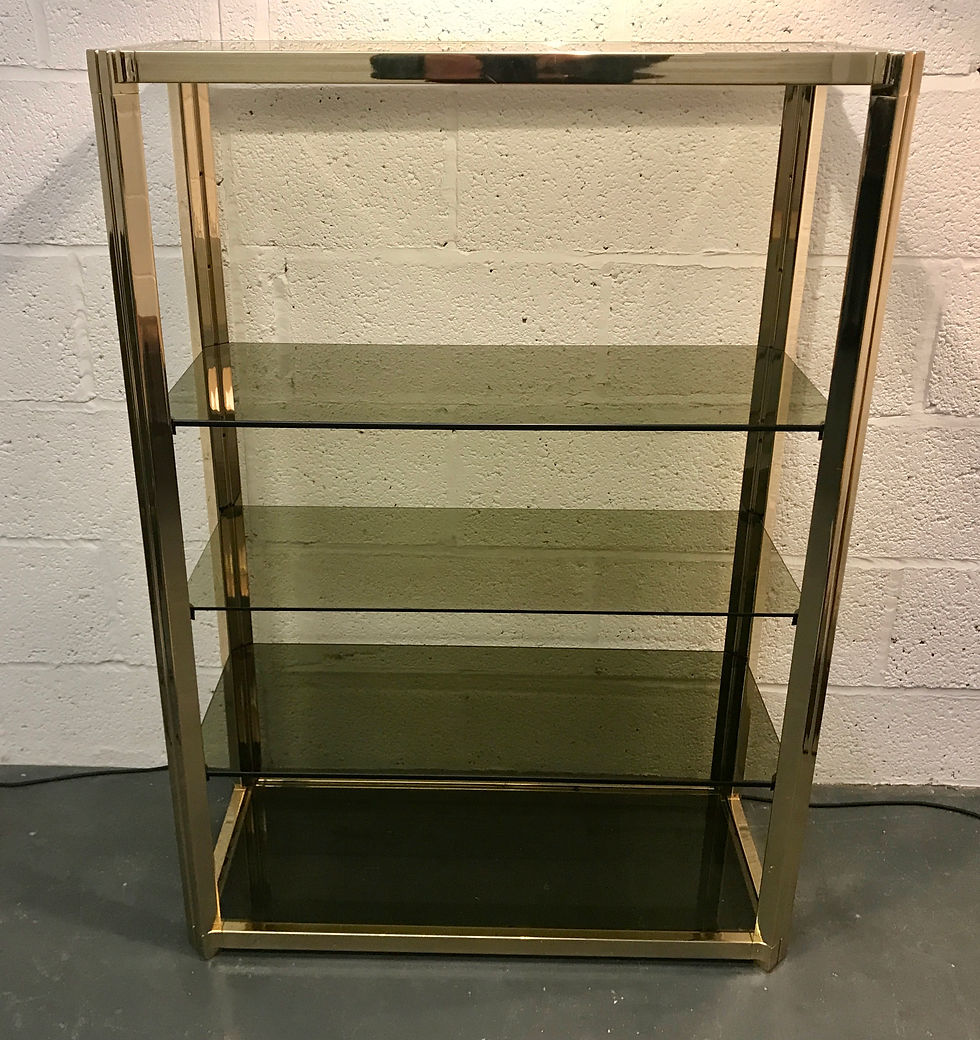 Thumbnail: SOLD - Brass Low Etagere