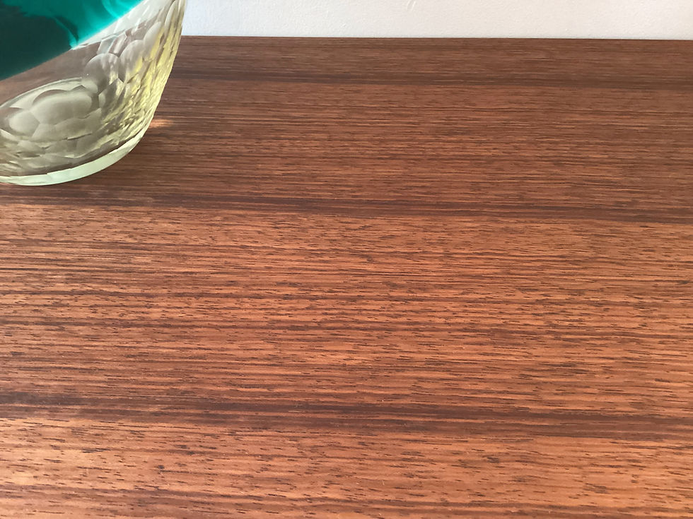 Thumbnail: SOLD G Plan Tola Wood Brass and Black Chest Of Drawers 1960