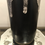 Thumbnail: SOLD - Large West German Fat Lava Floor Vase By Bay Black And White