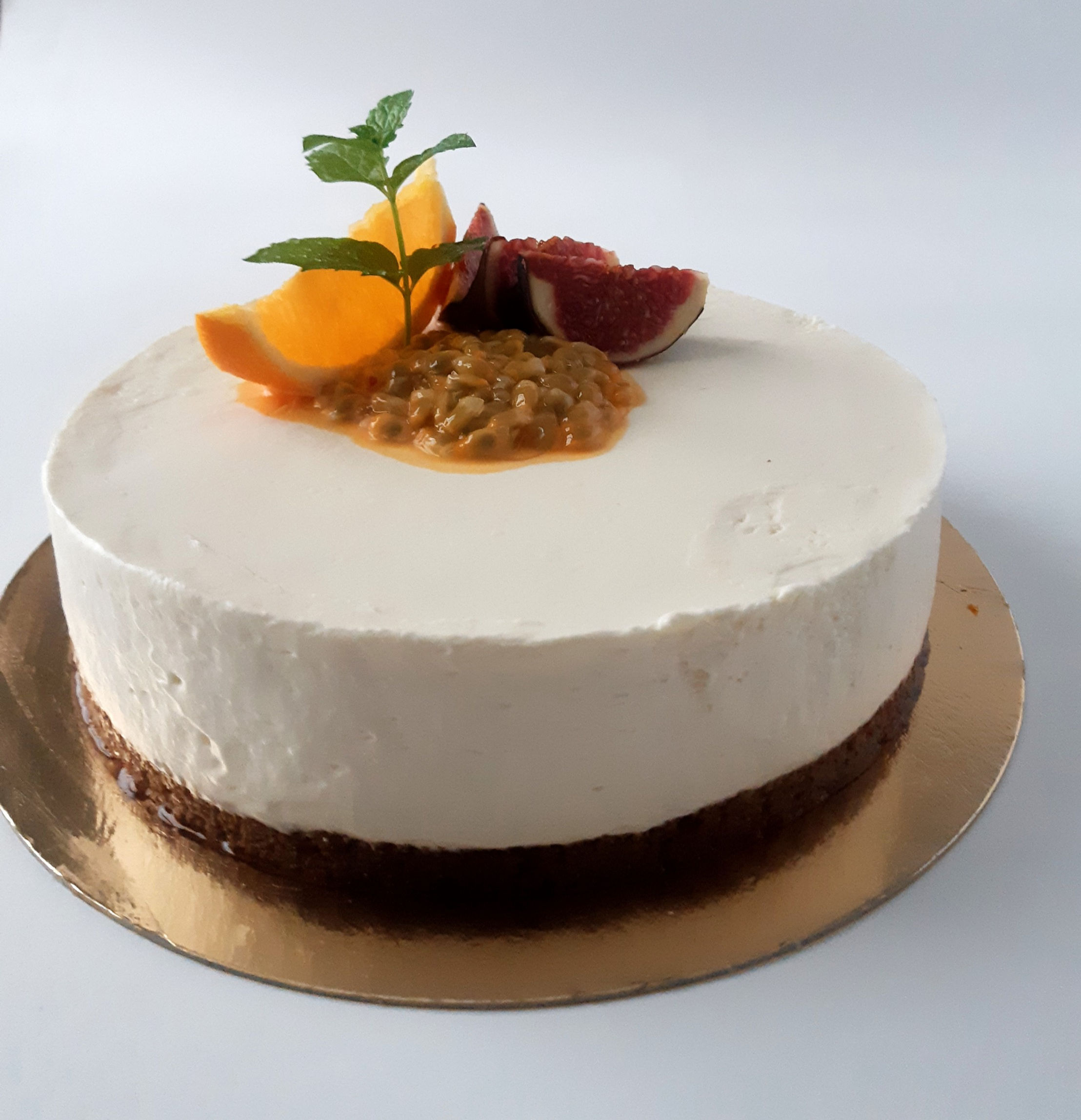 Cheesecake aux fruits de la passion - A cder au moins 48h à l'avance