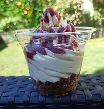 verrine cheese cake citron