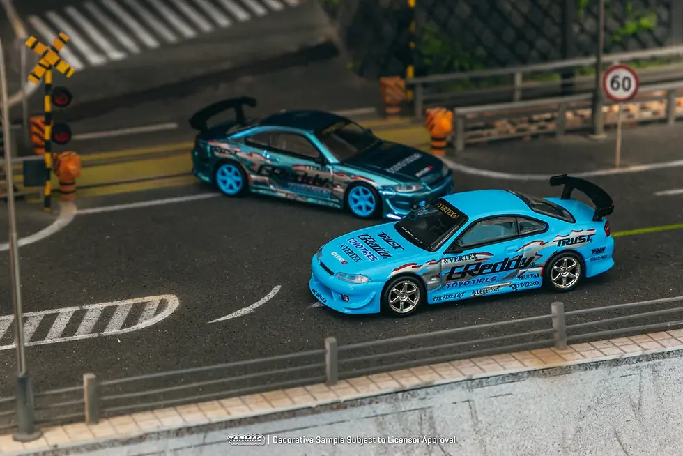 Miniatură: Tarmac Works 1/64 VERTEX Nissan Silvia S15 Greddy