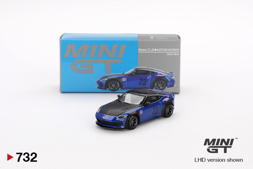MINIGT 1/64 No.146 LB★WORKS Nirsan GT- R Mini GT 1/64 Nissan Z LB NATION WORKS Seiran Blue | Toy Car SHOP