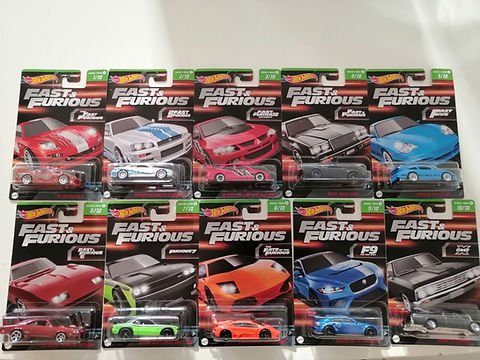 Hot Wheels Fast & Furious 52台セット Hot Wheels 1/64 Fast And Furious Mix 2 Set | Toy Car SHOP