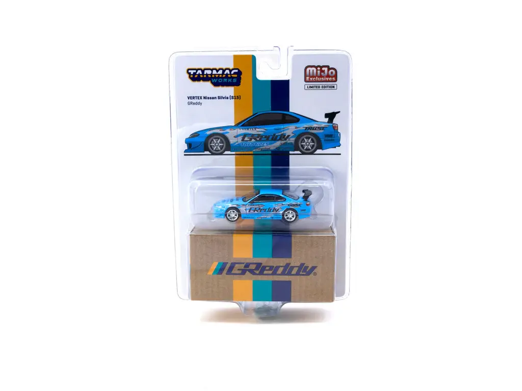 Tarmac Works 1/64 VERTEX Nissan Silvia S15 Greddy