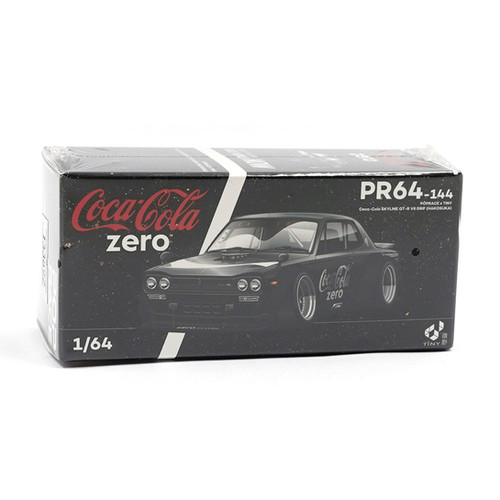 Pop Race 1/64 Nissan Skyline GTR v8 drift *hakosuka*, *coca-cola