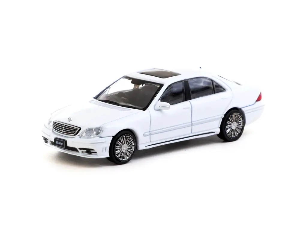 Tarmac Works 1/64 Mercedes-Benz S-Class Wald Alabaster White - Lamley Special