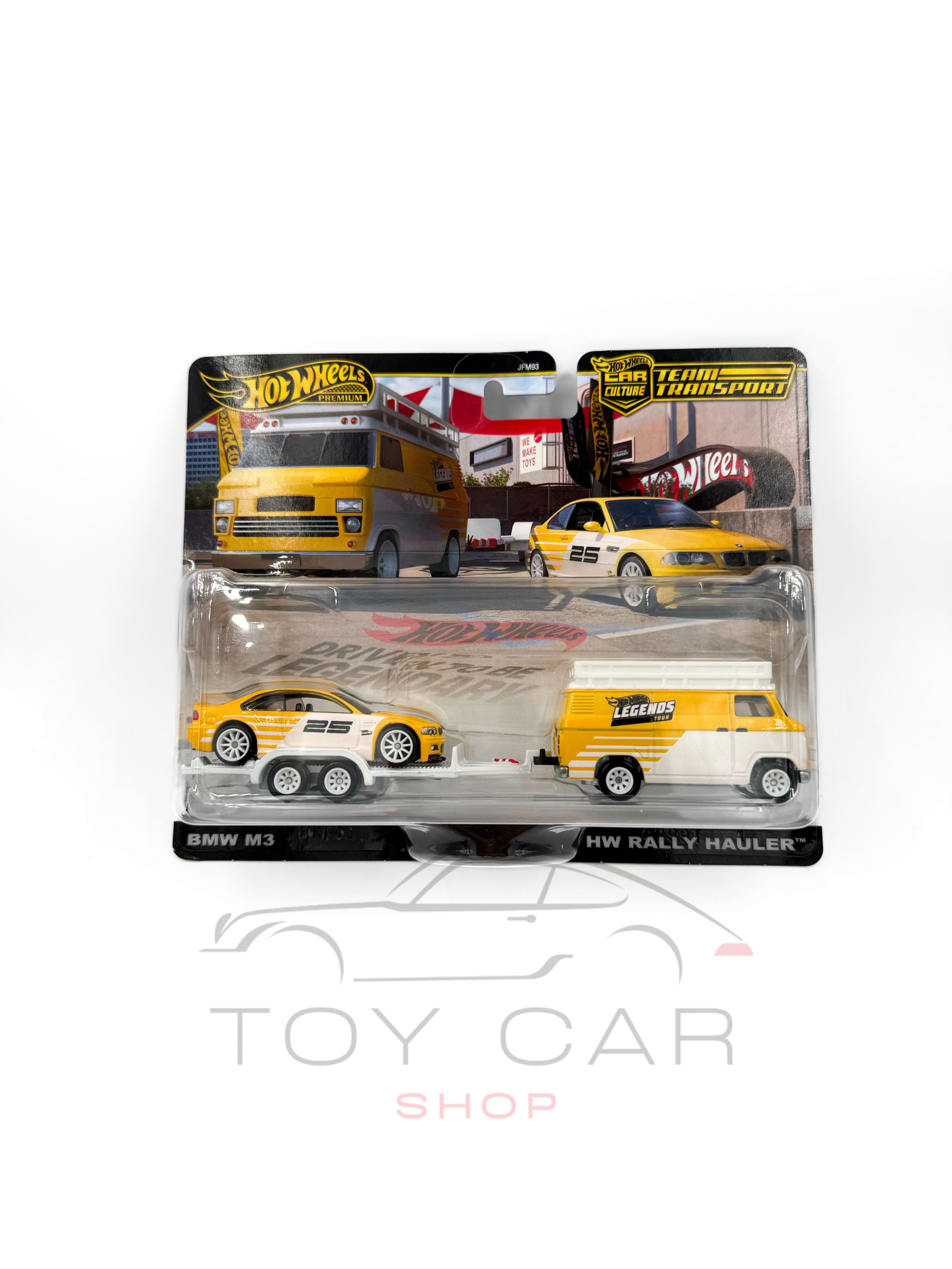 Hot Wheels 1/64 Premium Team Transport BMW Legends Tour