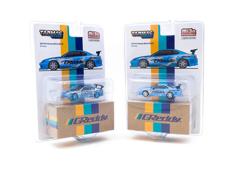 Miniatură: Tarmac Works 1/64 VERTEX Nissan Silvia S15 Greddy