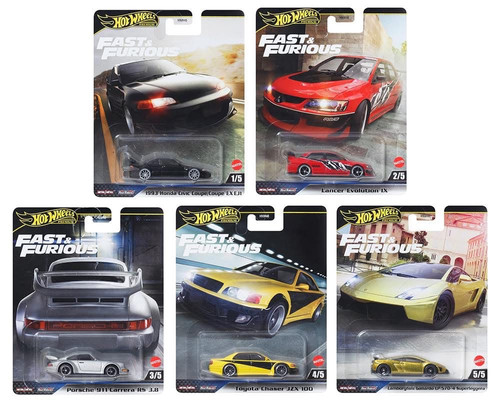 ミニカー Fast & Furious4種 file.jpg