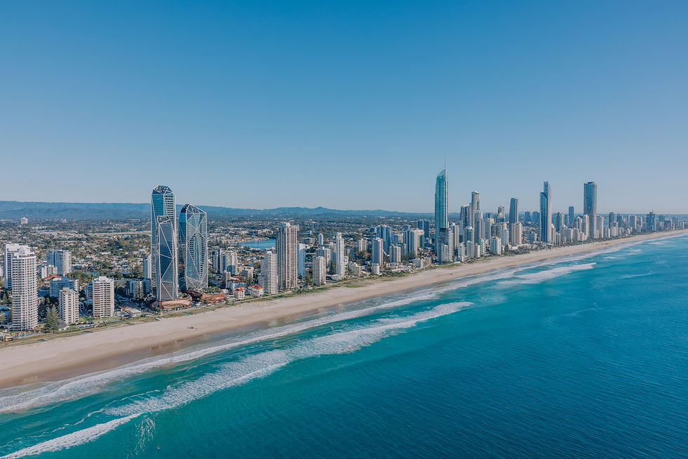 Surfers Paradise in July: winter sun, whale season and how to read an Australian surf beach