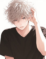 札幌デジタル絵画教室:男性イラスト