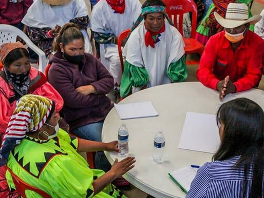 Carichí, sede del primer conversatorio con autoridades indígenas