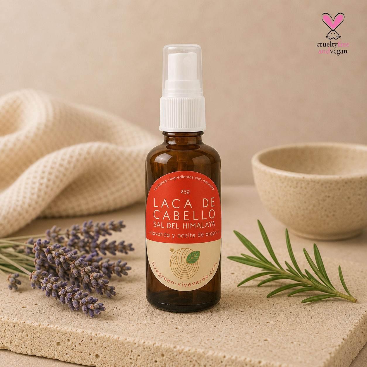 Laca para Cabello