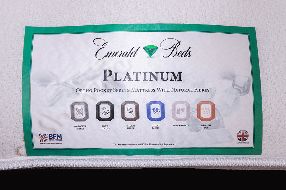 Emerald Bed’s Platinum Mattress