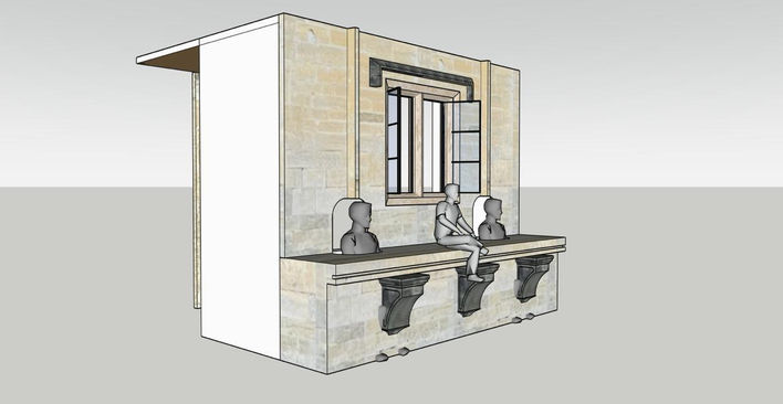 The Reluctant Vampire: production design by Gem Randall, image 9