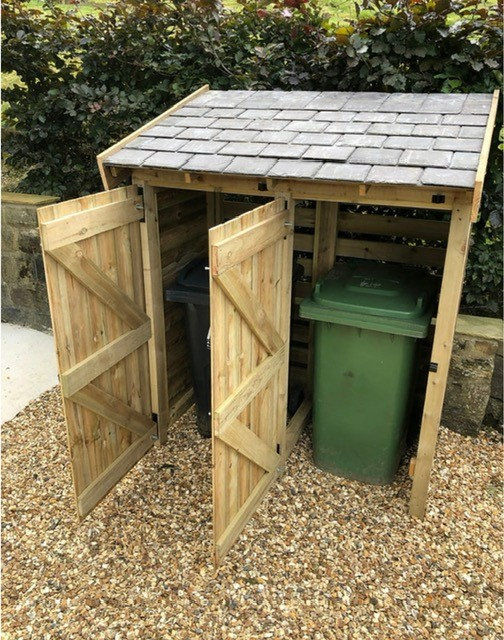 Thumbnail: Two Bay Bin Store with Reclaimed Slate Roof