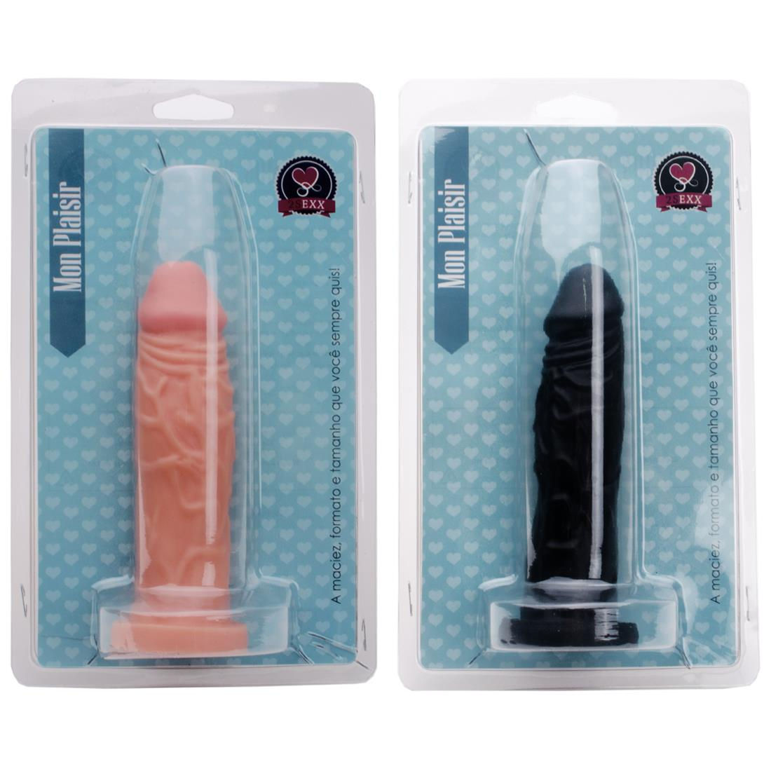 PRÓTESE MACIÇA REALÍSTICA 14,5 X 3,5CM SOULSEX