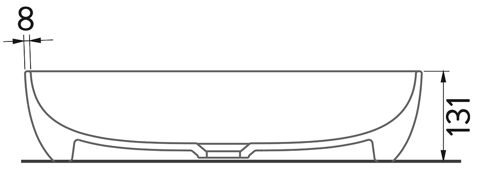 Thumbnail: LUCIDA COUNTERTOP WASHBASIN