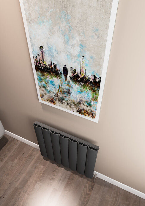 Thumbnail: KAVALA HORIZONTAL DESIGNER RADIATOR (600mmx660mm)